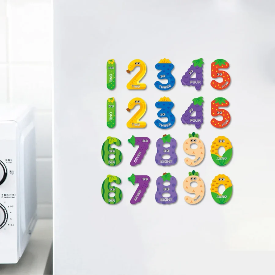 Magnetic Fridge Numbers For Kids - Image 2