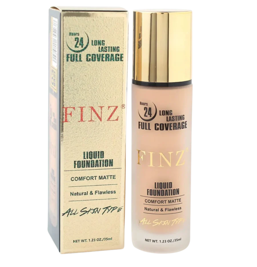 FINZ 24 Hours Long Lasting Full Coverage Liquid Foundation - Image 5