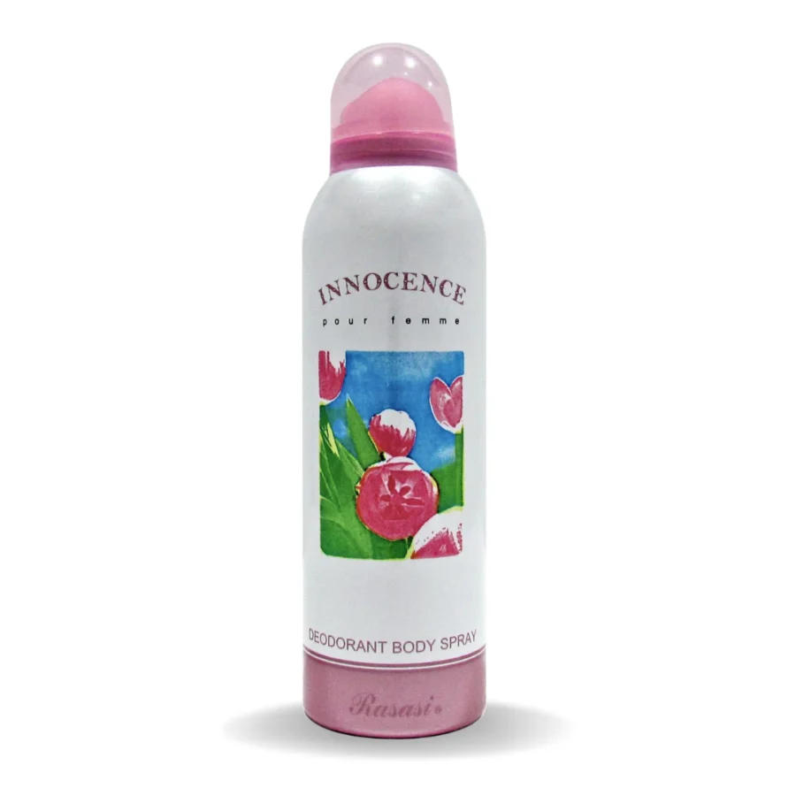 Rasasi Innocence Deodorant Body Spray - 200 ML - Image 2