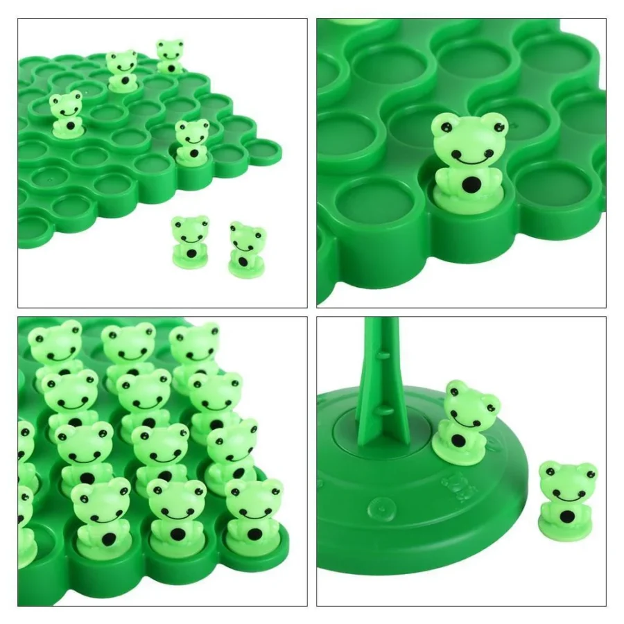 Puzzle frog tree balance Game (Random Color) - Image 11