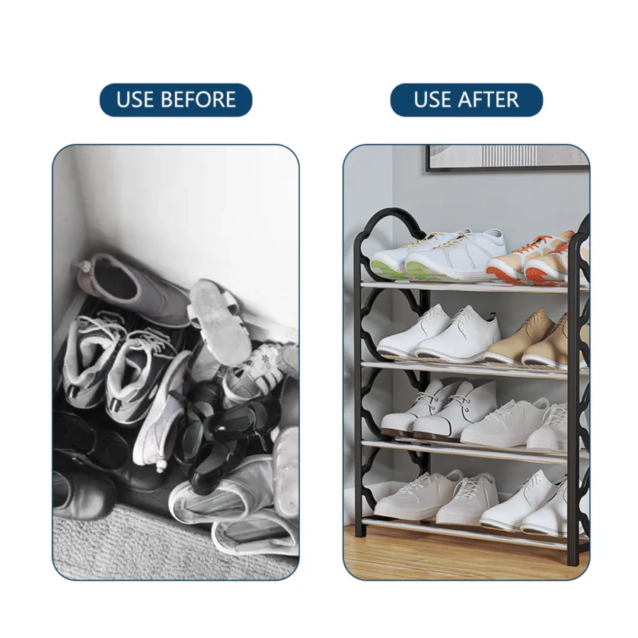 Non-Breakable Floor Standing Shoes Rack - Image 9