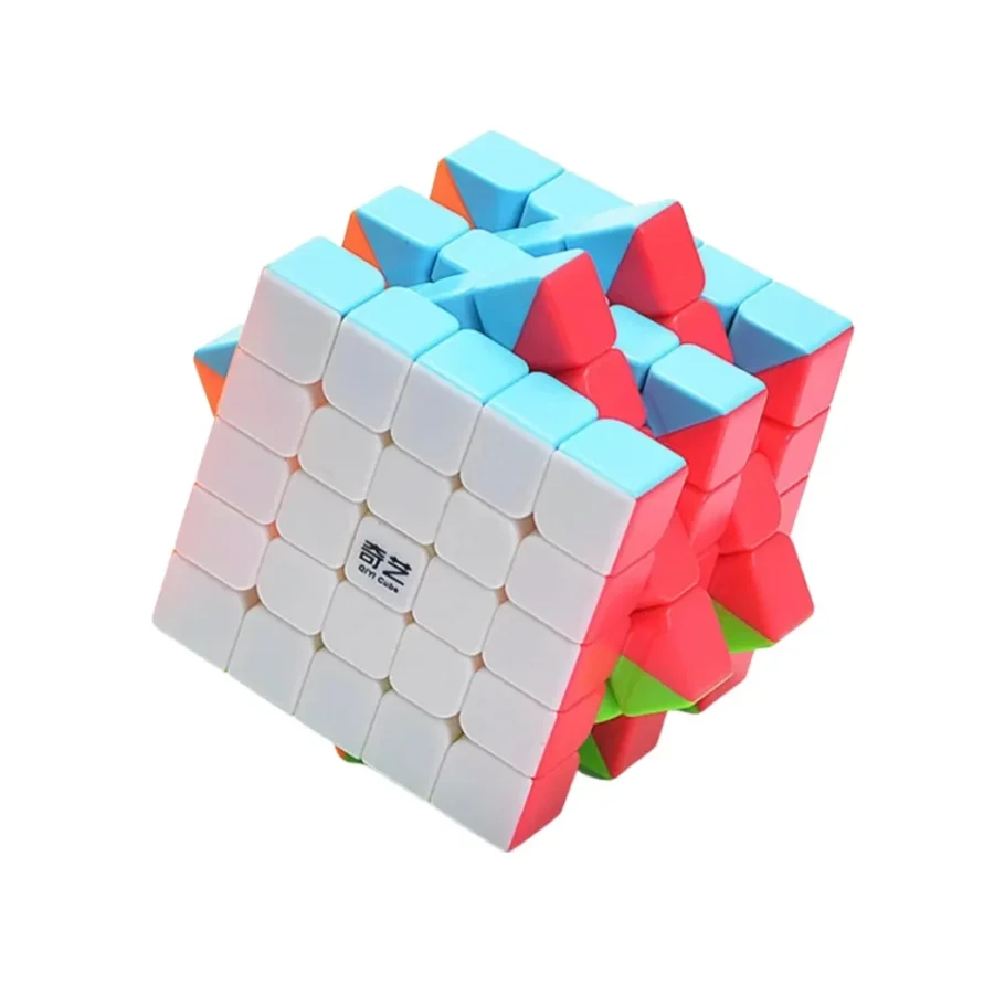 QiYi QiZheng S2  Cube 5x5 Sticker Less Qiyi Warrior S Best Quality Fast Speed Magic Rubik Speed Cube Educational Puzzle Toys - Image 5