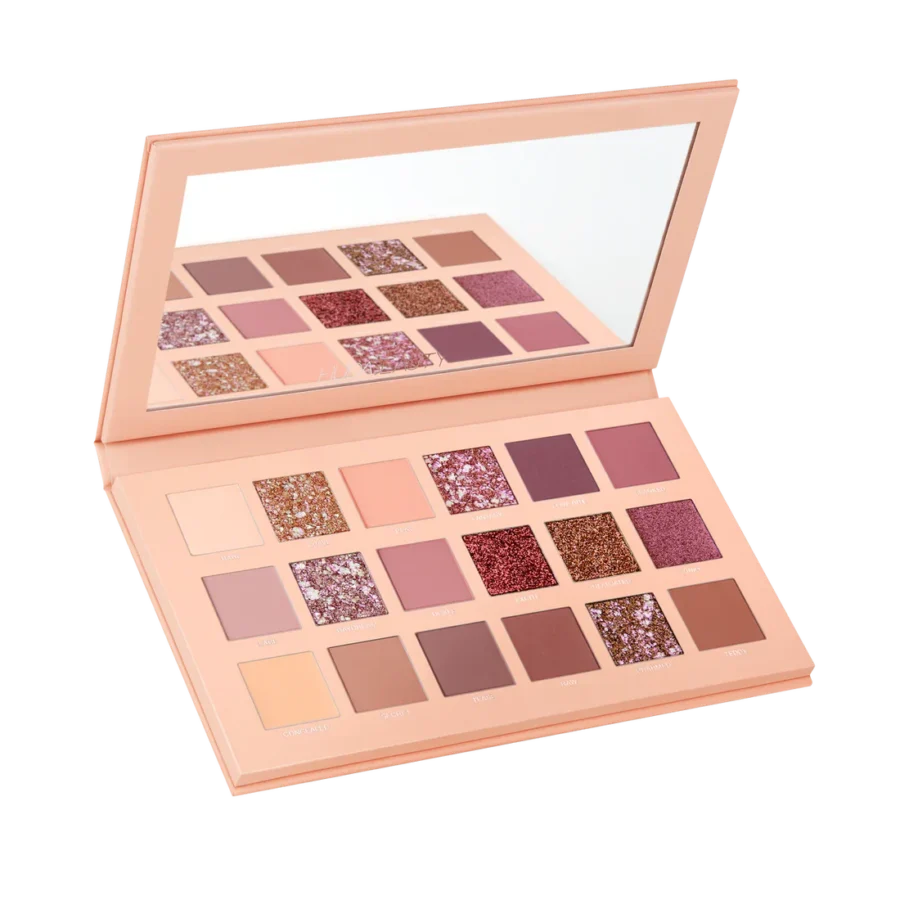 HUDA Beauty Nude Eyeshadow Palette (18 Colors Eyeshadow Palette) - Image 6