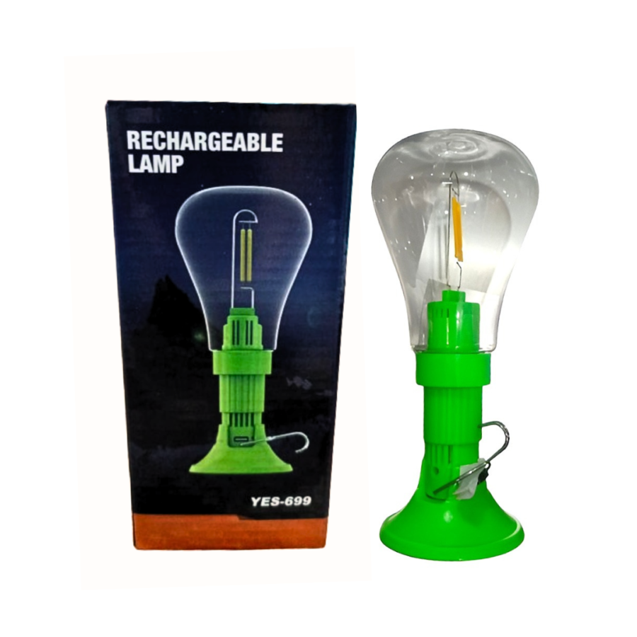 Led Rechargeable Lamp | Lanterns Bulb light with Hanging hook (Random color)