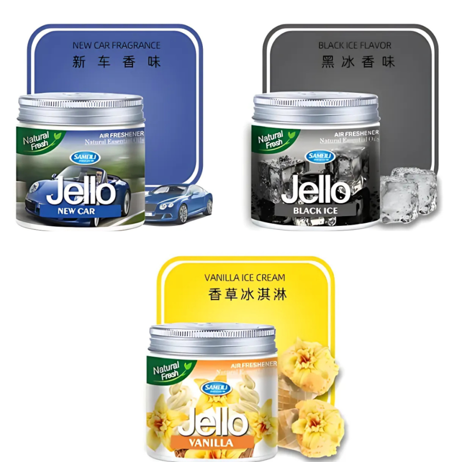 Jello gel air freshener perfume | long lasting fragrance for home office and Car - Image 2