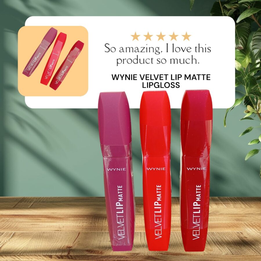 (pack of 3) WYNIE VELVET MATTE LIPGLOSS - Image 4