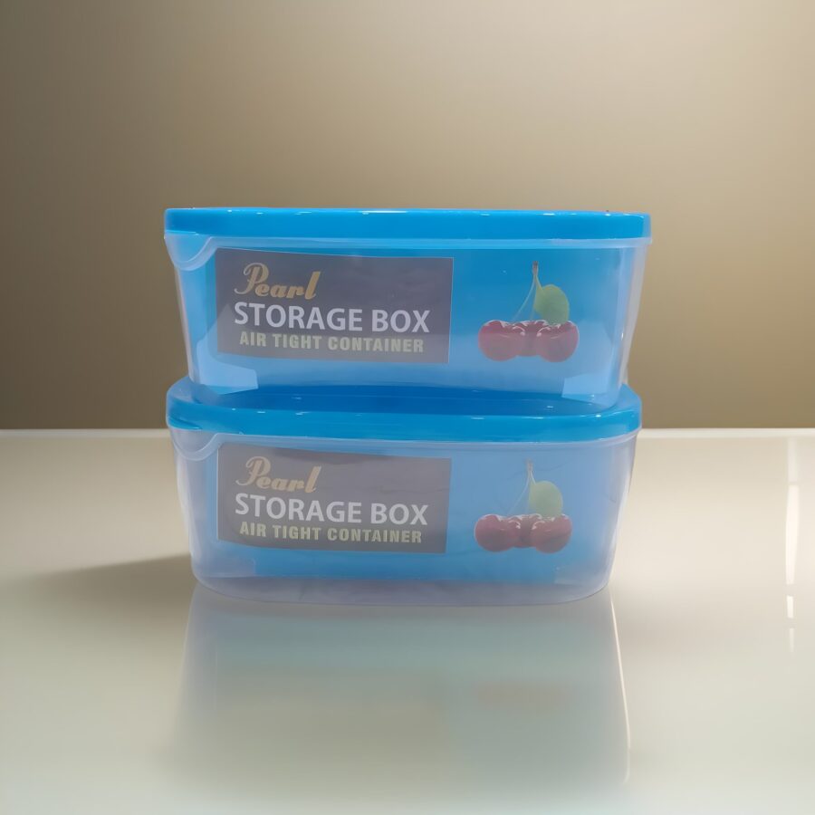 (pack of 2)  Airtight Storage Box / Plastic Bowls Set Food Container / kitchen bowl set - Image 3