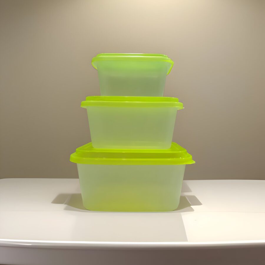 3in1 Storage Box / Plastic Bowls Set Food Container / kitchen bowl set - Image 4