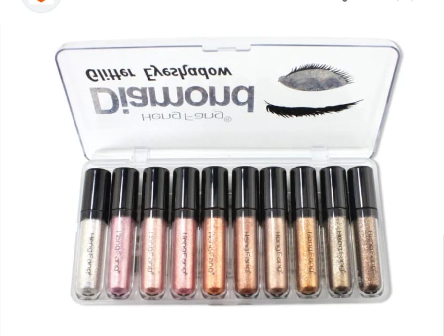 (Pack Of 10) Heng Fang Shine Diamond Glitter Eyeshadow - Image 3