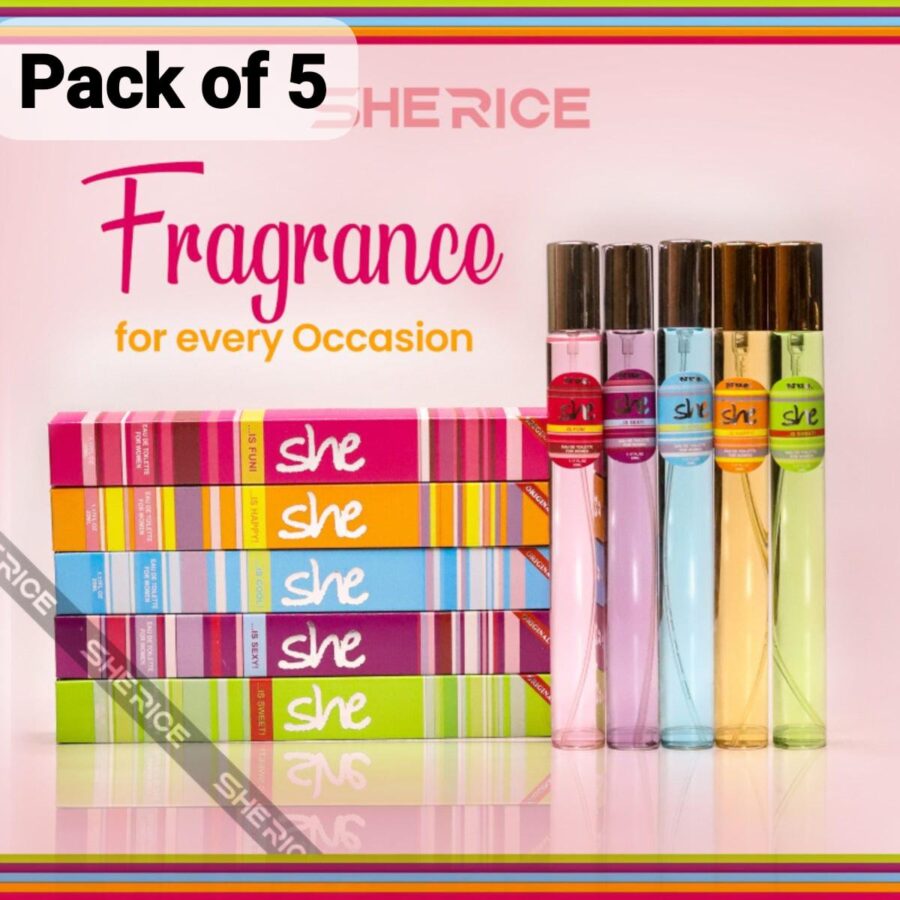 PACK OF 5 SHE Pen Pocket Perfume 35 ml Fragrance - Image 2