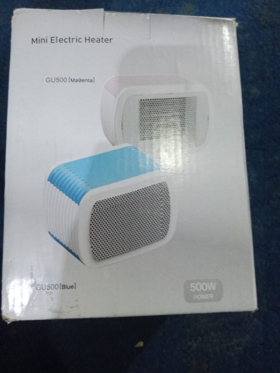 Mini Electric Heater 500W Professional (random color) - Image 2