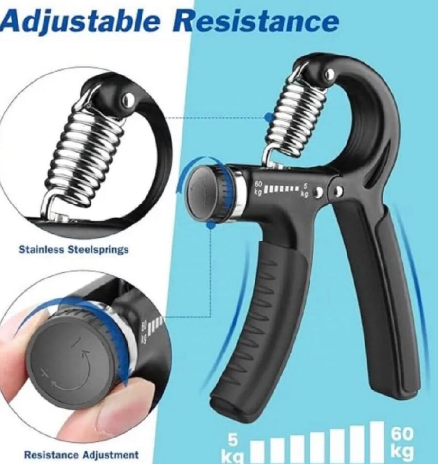 Hand Grip Strengthener Adjustable Resistance Wrist Strengthener Forearm Gripper Hand Workout Squeezer Grip Strength Trainer(Random color) - Image 2