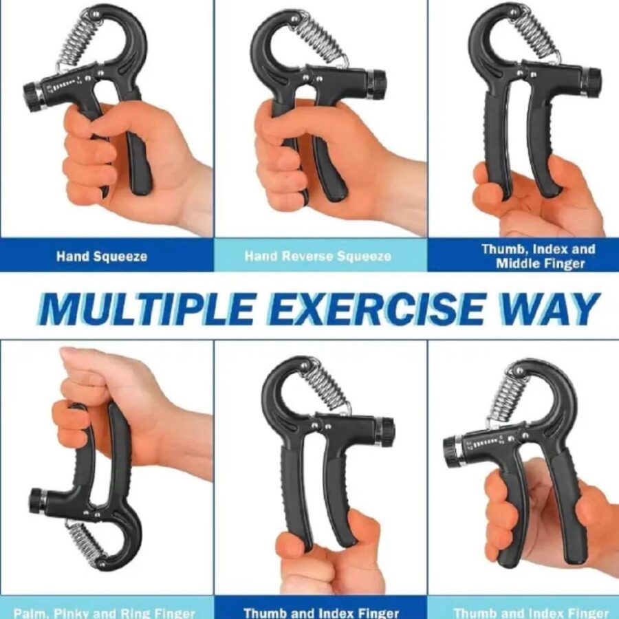 Hand Grip Strengthener Adjustable Resistance Wrist Strengthener Forearm Gripper Hand Workout Squeezer Grip Strength Trainer(Random color) - Image 4