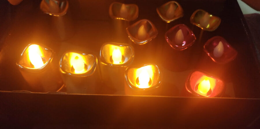 12 Pcs Led candles Colorful LED Candles Lights Battery Operated Flameless Tealight Fake Candles Lamp - Image 3