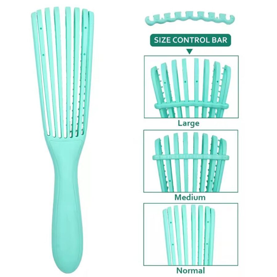 Hair Brush Scalp Massage Hair Comb Detangling Brush for Curly Hair Brush Wet Curly Hairbrush Women(random color) - Image 3