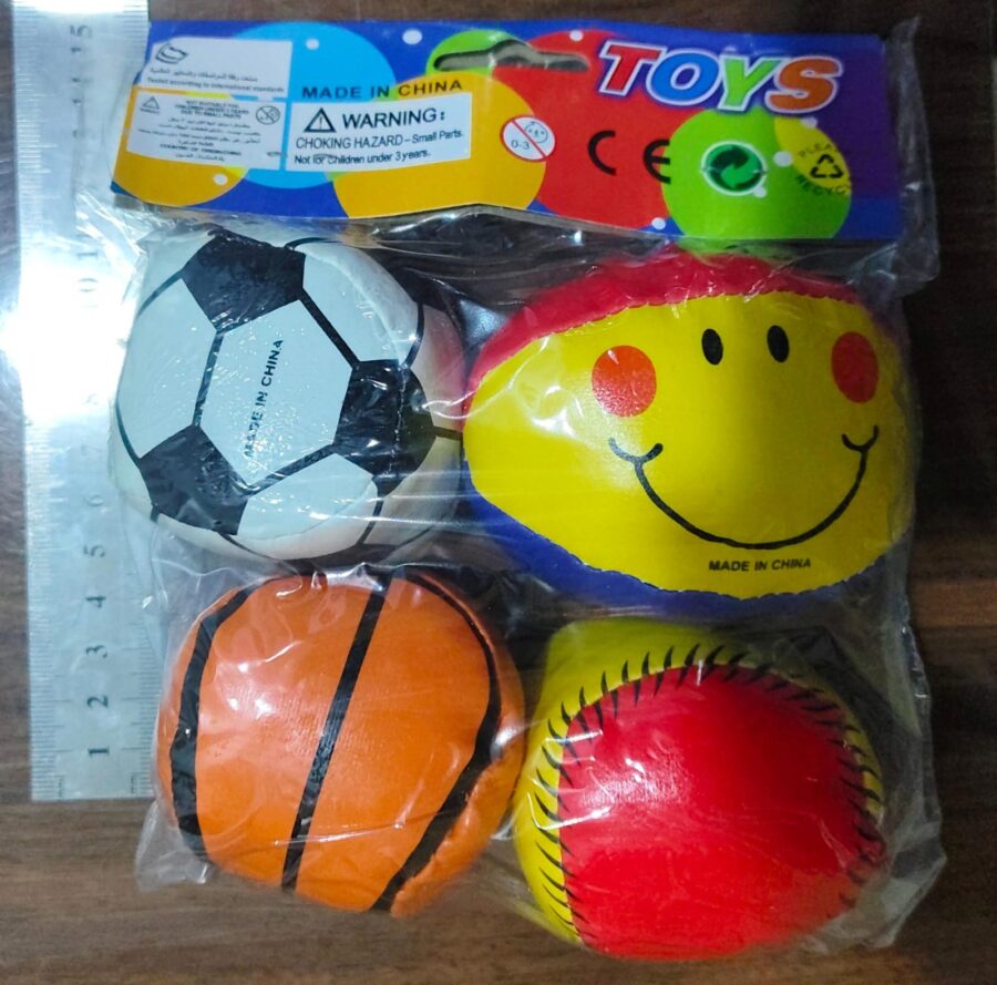 (Pack of 4) Speed Power Super Sport Soft Mini Football  For kids - Image 2