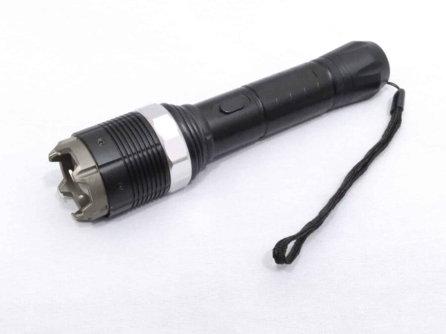 8810 Flashlight Multifunctional Dimming Light Flashlight Rechargeable Self Defense Flashlight - Image 7