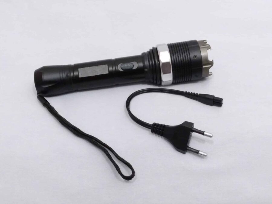 8810 Flashlight Multifunctional Dimming Light Flashlight Rechargeable Self Defense Flashlight - Image 6