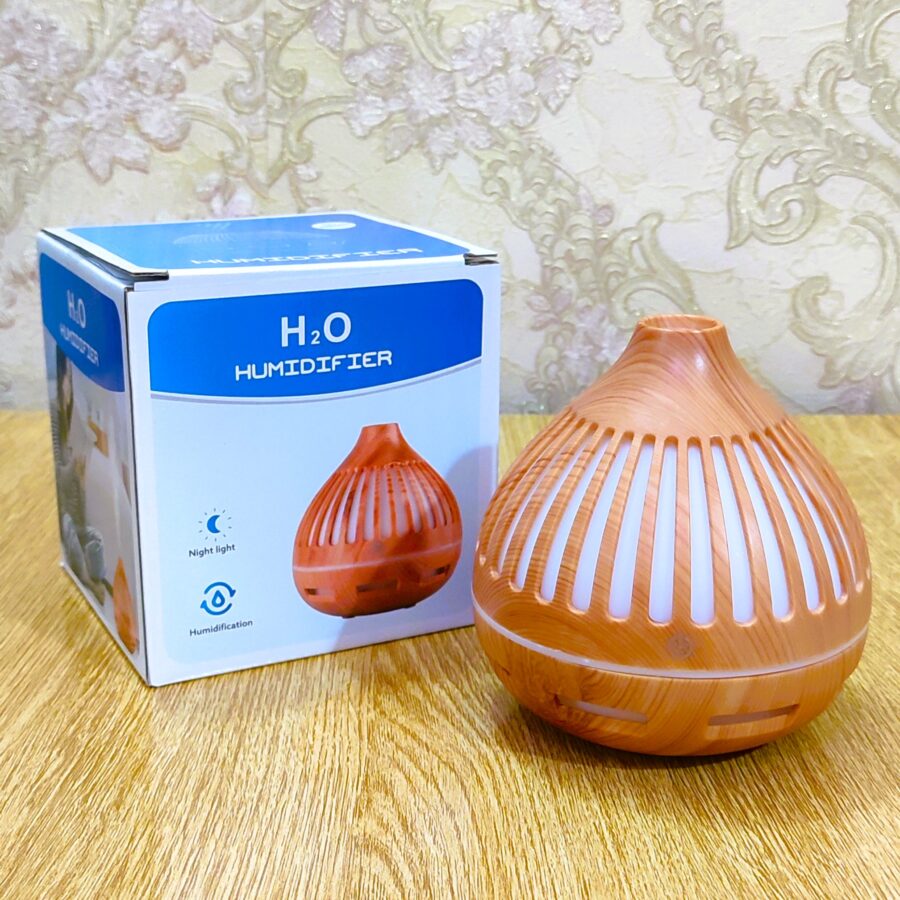 Humidifier H²O Ultrasonic Aroma humidifier 7 Colour Changing LED Lights Air Humidifier Night Light for Office Living Room Indoor - Image 6