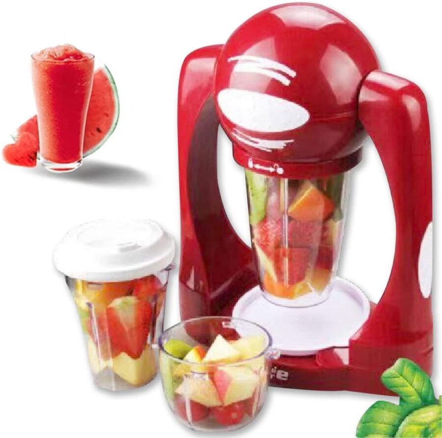 Smoothie Maker  Mixer Blender Bottle Cup Blender  Healthy Drink Fruit Ice Crusher Slush Maker(random color) - Image 11