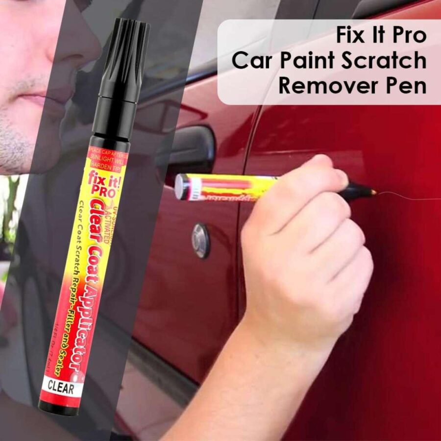 Fix It Pro Car Scratch Repair Remover Pen Magic Clear Coat Applicator Filler & Sealer Painting Pen