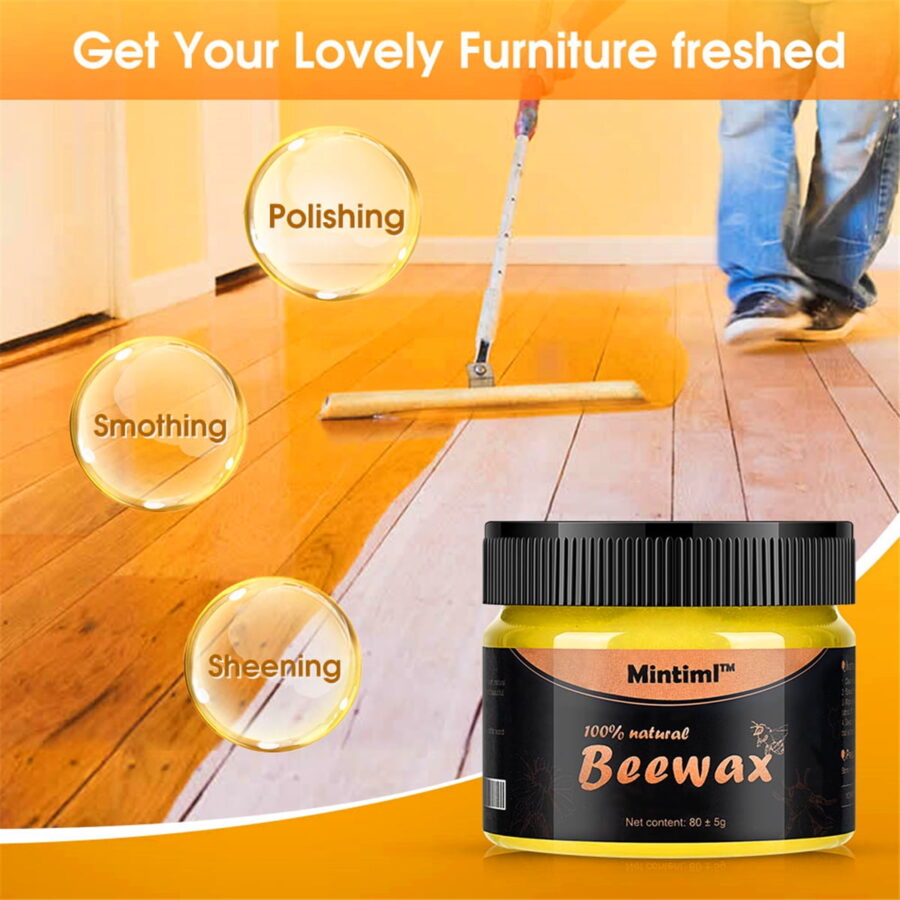 Wood Seasoning Beewax Polish - Complete Solution Furniture Care Polishing Beewax | Best Polish - Image 10