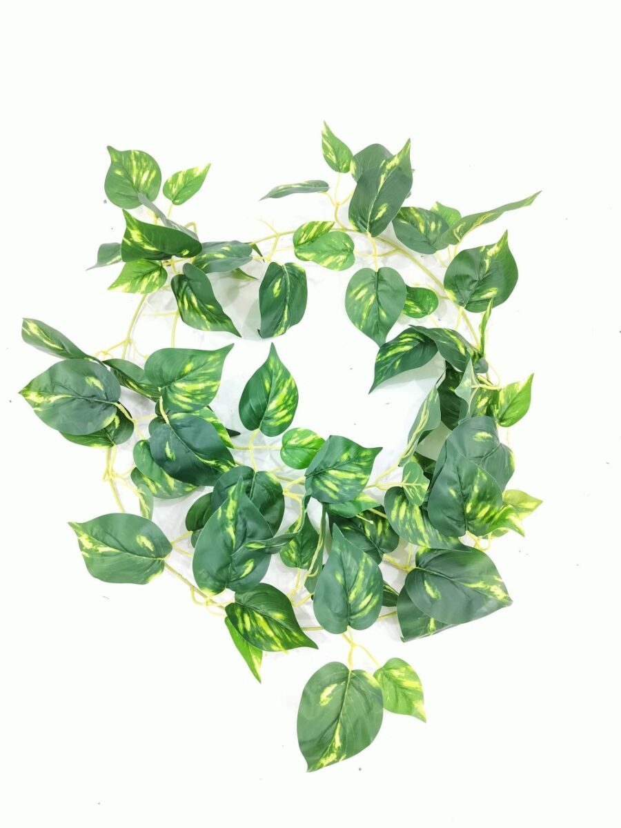 Green leaves bail Greenhome Plant Simulated Wide Application Plastic Decorative Green Vine Decor for Home - Image 6