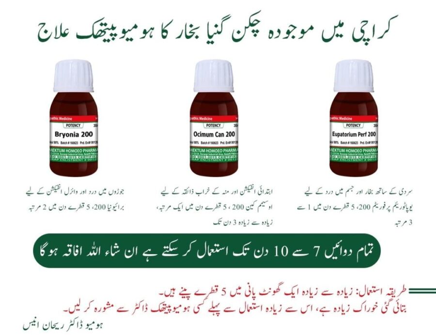 Homeopathic Treatment for the Current Chikungunya Fever* - Image 2