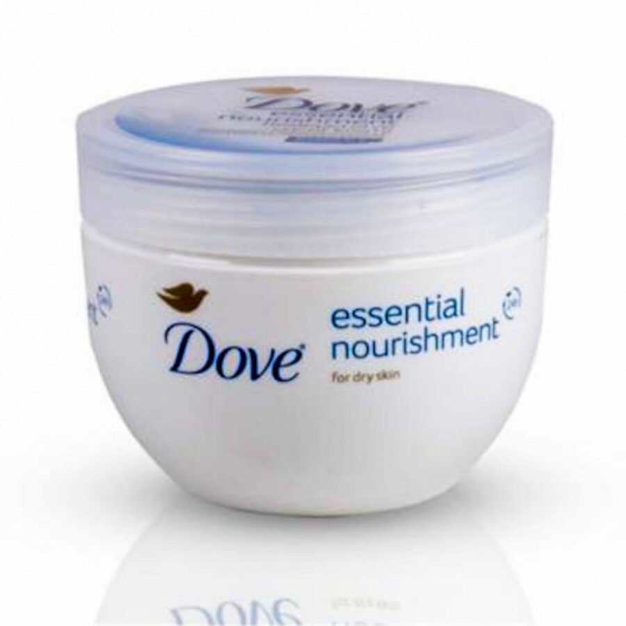 Dove Essential Nourishment Body Cream For Dry Skin, 300 ml - Image 4