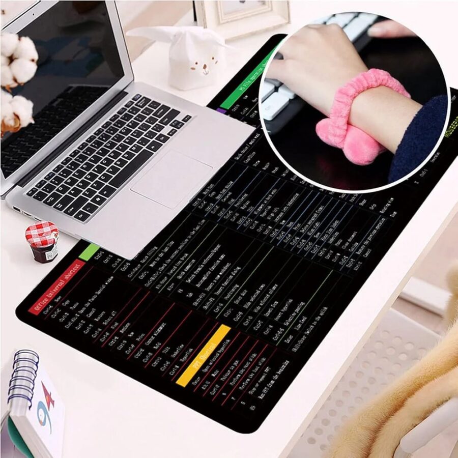 SHORTCUT KEYBOARD MAT Office ps Lock Edge cad/wo/ai/excel/cdr/ppt Keyboard Table Mat Consignment