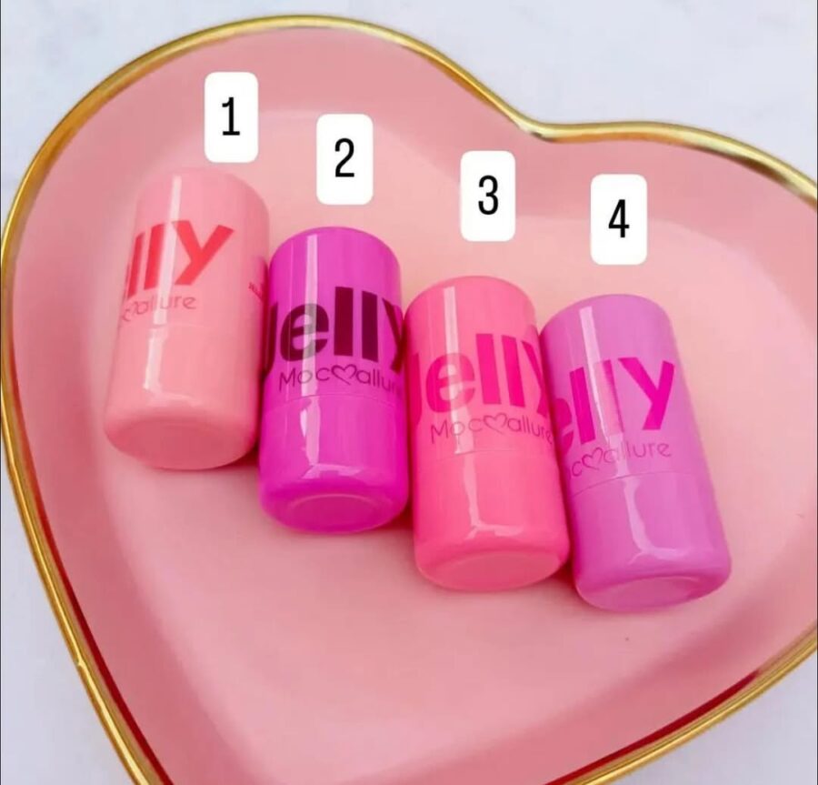 Jelly Blush Stick Blush Lip Gloss Stick Blusher long Lasting Natural Moisturizing Makeup Water Tint Lip - Image 2