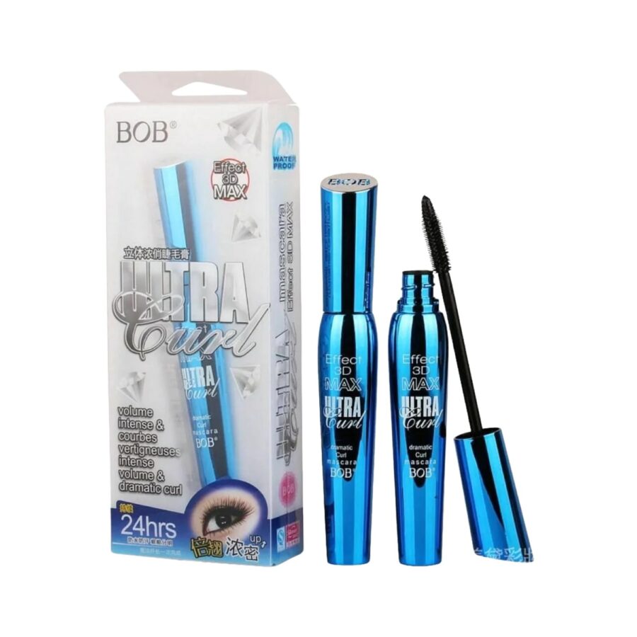 Waterproof BOB 3D Effect Ultra Curl Eye Mascara | Waterproof, Long-lasting, Eyelash Lengthening & Thick Curling | Best Quality Mascara ( 1 pcs Black ) - Image 7