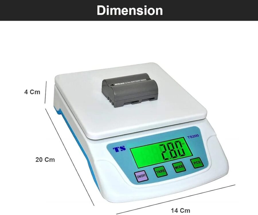 Ts-200 Kitchen Scale Digital Multi Purpose Kitchen Scale Weighing Scale, Upto 6 kg weight capacity - Image 5