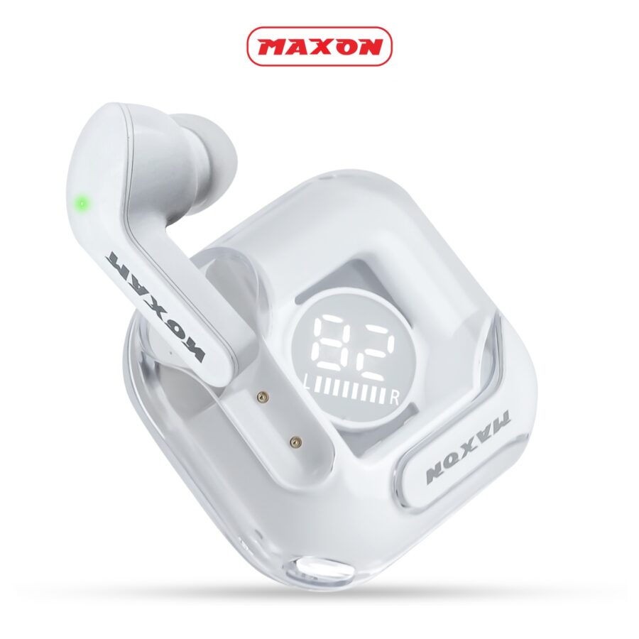 Maxon B-300 Crystal Wireless Earbuds | Airpods | Wireless Earbuds ( Random Color ) - Image 5