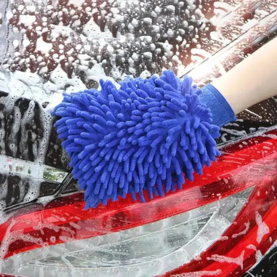 Microfiber Double-Sided Cleaning Gloves - Ideal for House and Car Cleaning - Image 6